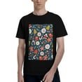 thumbnail image 1 of Bingfone Holiday Christmas Cookies Men'S Loose Fit Short-Sleeve Pocket T-Shirt, 1 of 7
