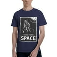thumbnail image 1 of Bingfone I Need More Space Men'S Loose Fit Short-Sleeve Pocket T-Shirt, 1 of 7