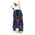 thumbnail image 1 of Bingfone Indian Mandalas Dragonfly Dog Clothes Hoodie, Pet Winter Coat,Puppy Sweatshirts For Small Dogs Boy Girl,Suitable For All Breeds-Medium, 1 of 9