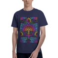 thumbnail image 1 of Bingfone Indian Mandalas Dragonfly Men'S Loose Fit Short-Sleeve Pocket T-Shirt, 1 of 7