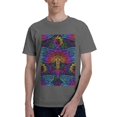 thumbnail image 1 of Bingfone Indian Mandalas Dragonfly Men'S Loose Fit Short-Sleeve Pocket T-Shirt, 1 of 7