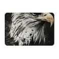 thumbnail image 1 of Bingfone Ink Style Bald Eagle Door Mat 16"x24" Front Entrance Non-Slip Low Profile Washable for Entryway, 1 of 7