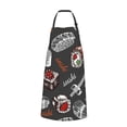 thumbnail image 1 of Bingfone Japanese Sushi Hashi Apron Gifts For Men, Women Professional Grade Chef Apron For Kitchen,Bbq & Grill, 1 of 8