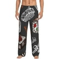 thumbnail image 1 of Bingfone Japanese Sushi Hashi Mens All Over Print Sleep Pajama Pants-X-Large, 1 of 9