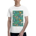 thumbnail image 1 of Bingfone Jungle Animals Men'S Loose Fit Short-Sleeve Pocket T-Shirt, 1 of 7
