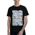 thumbnail image 1 of Bingfone Kawaii Sushi Men'S Loose Fit Short-Sleeve Pocket T-Shirt, 1 of 7