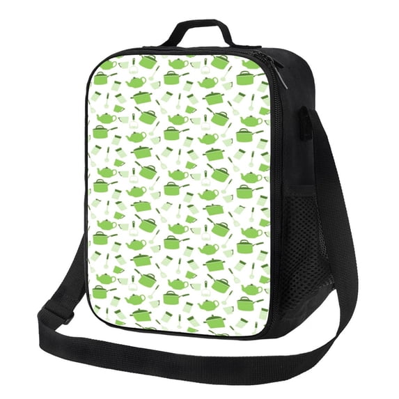 Bingfone Kitchen Utensiles Cooking Pots Reusable Insulated Lunch Bag Cooler For Work School Picnic Or Travel