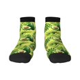 thumbnail image 1 of Bingfone Kiwi And Avocado Design Patterned Men'S Women'S Casual Cotton Socks, 1 of 9