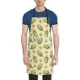 thumbnail image 1 of Bingfone Kiwi Ice Cream Apron Gifts For Men, Women Professional Grade Chef Apron for Kitchen,BBQ & Grill, 1 of 8