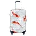 thumbnail image 1 of Bingfone Koi Fish Corals,Spring Summer Luggage Cover Washable Suitcase Cover Protector Anti-Scratch Suitcase Cover Fits 18-32 Inch Luggage (without luggage), 1 of 9