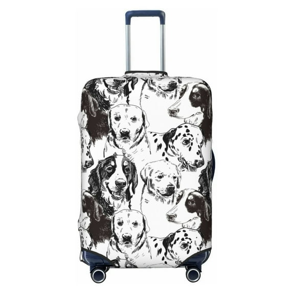 Bingfone Labrador Retriever Dog Luggage Cover Washable Suitcase Cover Protector Anti-scratch Suitcase cover Fits 18-32 Inch Luggage