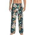 thumbnail image 1 of Bingfone Labrador Retriever Dog Mens All Over Print Sleep Pajama Pants-Medium, 1 of 5