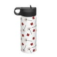 thumbnail image 1 of Bingfone Ladybug With Dandelion Print 18oz Sports Insulated Kettle With Straw, Leakproof & BPA Free, Drinking Sports Water Bottle for Fitness, Gym & Outdoor, 1 of 8
