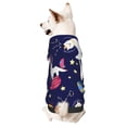 thumbnail image 1 of Bingfone Lama In Space Dog Clothes Hoodie, Pet Winter Coat,Puppy Sweatshirts For Small Dogs Boy Girl,Suitable For All Breeds-Xx-Large, 1 of 8