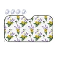thumbnail image 1 of Bingfone Lavender Flowers Car Windshield Sunshade,Sun Foldable Sun Shield Sun Visor for Car - Medium, 1 of 8