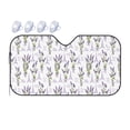 thumbnail image 1 of Bingfone Lavender Flowers Car Windshield Sunshade,Sun Foldable Sun Shield Sun Visor for Car - Medium, 1 of 8