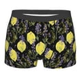 thumbnail image 1 of Bingfone Lavender Flowers Men's Underwear - Casual Stretch Boxer Briefs-Medium, 1 of 7