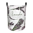 thumbnail image 1 of Bingfone Lavender Herbs And Plants Waterproof Foldable Laundry Hamper Bucket With Handles For Storage Bin,Clothes Hamper (Small), 1 of 8