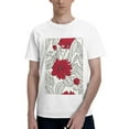 thumbnail image 1 of Bingfone Leaves And Anemone Men'S Loose Fit Short-Sleeve Pocket T-Shirt, 1 of 7