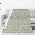 thumbnail image 1 of Bingfone Leaves Print Flannel Fleece Blanket Throw Blanket for Bed,Sofa,Couch,Travel,Camping(80"x60" ), 1 of 1