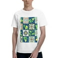 thumbnail image 1 of Bingfone Lemon And Leaves Men'S Loose Fit Short-Sleeve Pocket T-Shirt, 1 of 7