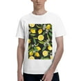 thumbnail image 1 of Bingfone Lemon Fruits Flowers Leaves Men'S Loose Fit Short-Sleeve Pocket T-Shirt, 1 of 7