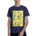 thumbnail image 1 of Bingfone Lemon Men'S Loose Fit Short-Sleeve Pocket T-Shirt, 1 of 7