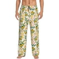 thumbnail image 1 of Bingfone Lemon Mens All Over Print Sleep Pajama Pants-X-Large, 1 of 5