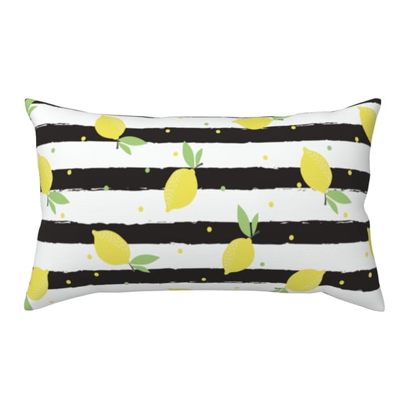 Bingfone Lemon Printed Pillowcase 20x36 inches - Standard Pillow Cases with Envelope Closure,Gifts for Women Men