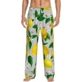 thumbnail image 1 of Bingfone Lemon1 Mens All Over Print Sleep Pajama Pants-Xx-Large, 1 of 9