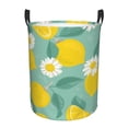 thumbnail image 1 of Bingfone Lemons Chamomile Flowers And Leaves Waterproof Foldable Laundry Hamper Bucket With Handles For Storage Bin,Clothes Hamper (Medium), 1 of 8