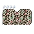 thumbnail image 1 of Bingfone Leopard Dots Seamless Pattern Car Windshield Sunshade,Sun Foldable Sun Shield Sun Visor For Car - Medium, 1 of 8