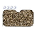 thumbnail image 1 of Bingfone Leopard Print Car Windshield Sunshade,Sun Foldable Sun Shield Sun Visor for Car - Small, 1 of 8