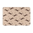thumbnail image 1 of Bingfone Leopard Print Door Mat 16"x24" Front Entrance Non-Slip Low Profile Washable for Entryway, 1 of 7