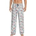 thumbnail image 1 of Bingfone Lighthouse And Beacon Mens All Over Print Sleep Pajama Pants-X-Large, 1 of 5