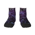 thumbnail image 1 of Bingfone Lilac Design Patterned Men'S Women'S Casual Cotton Socks, 1 of 9