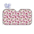 thumbnail image 1 of Bingfone Lilies Flowers Car Windshield Sun Shade Protector Keep Your Vehicle Cool Sun Shield Visor Cover Foldable for Car Truck SUV-Small, 1 of 8