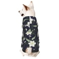 thumbnail image 1 of Bingfone Lilies Flowers Dog Clothes Hoodie, Pet Winter Coat,Puppy Sweatshirts for Small Dogs Boy Girl,Suitable for All Breeds-XX-Large, 1 of 6