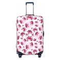 thumbnail image 1 of Bingfone Lilies Flowers Luggage Cover Washable Suitcase Cover Protector Anti-scratch Suitcase cover Fits 18-32 Inch Luggage, 1 of 8