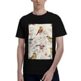 thumbnail image 1 of Bingfone Little Birds Men'S Loose Fit Short-Sleeve Pocket T-Shirt, 1 of 7