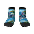 thumbnail image 1 of Bingfone Little Sea Turtles Design Patterned Men'S Women'S Casual Cotton Socks, 1 of 9