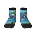 thumbnail image 1 of Bingfone Little Sea Turtles Design Patterned Men'S Women'S Casual Cotton Socks, 1 of 9