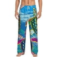 thumbnail image 1 of Bingfone Little Sea Turtles Mens All Over Print Sleep Pajama Pants-X-Large, 1 of 9