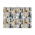 thumbnail image 1 of Bingfone Llama and Cactus1 ,18" x 24"Dish Drying Mat for Kitchen Counter,Ultra Absorbent Microfiber, 1 of 9