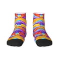 thumbnail image 1 of Bingfone Magic Mushrooms Design Patterned Men'S Women'S Casual Cotton Socks, 1 of 9