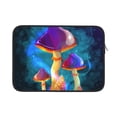 thumbnail image 1 of Bingfone Magic Mushrooms ,Fireflies Laptop Sleeve Case 13 Inch, 360° Protective Computer Carrying Bag, 1 of 9