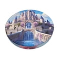 thumbnail image 1 of Bingfone Majestic Fantasy Castle Padded Round Bar Stool Cover Cushion with Elastic Fabric Round Chair Seat - Majestic Fantasy Castle, 1 of 7