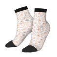 thumbnail image 1 of Bingfone Maple Leaves Design Patterned Men's Women's Casual Cotton Socks, 1 of 5