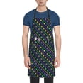 thumbnail image 1 of Bingfone Mardi Gras Strings of Beads Apron Gifts For Men, Women Professional Grade Chef Apron for Kitchen,BBQ & Grill, 1 of 8