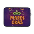 thumbnail image 1 of Bingfone Mardi Gras2 Laptop Sleeve Case 13 Inch, 360° Protective Computer Carrying Bag, 1 of 9